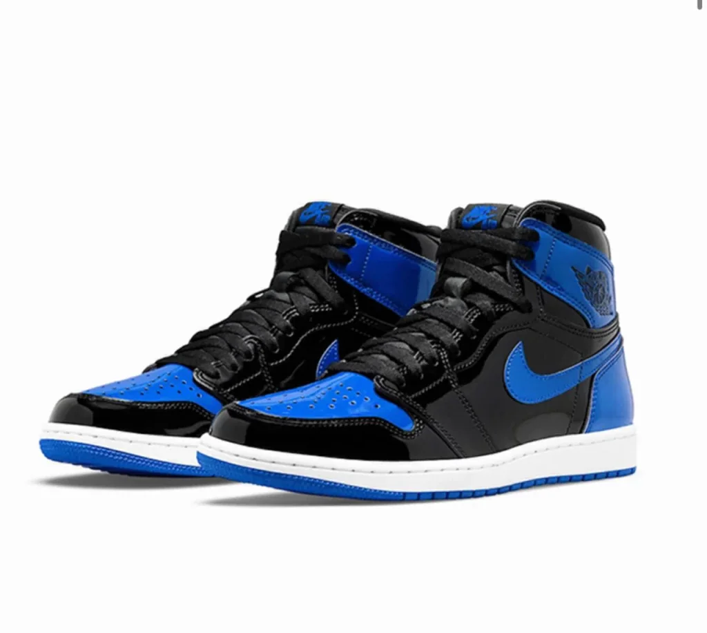 Zapatillas Jordan azul Royal y negro